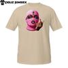 Pink Ski Mask Babe T-Shirt – Bold Streetwear Girl Design with Middle Finger