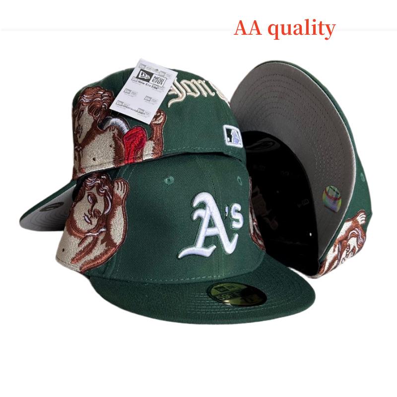 AA Fitteds Caps Jon Stan Angel Flying Baseball Cap 3D Embroidery Fit Cap Size Cap