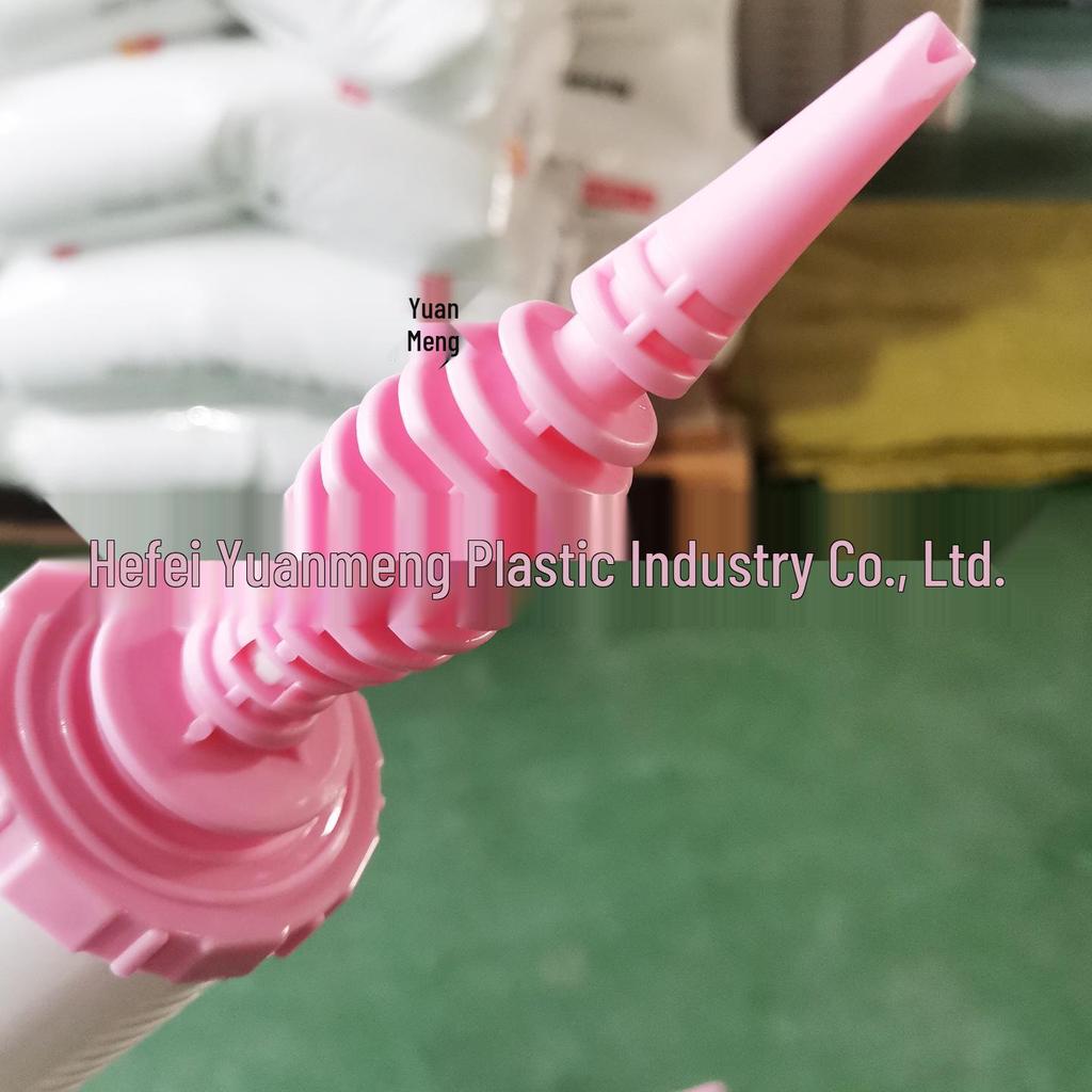 Dual-Action Pink & White Balloon Pump - Large Manual Inflator