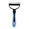 Deshedding Dog Brush for Long Haired Dogs Cats Undercoat Shedding Rake for Dematting Detangling Matted Fur And Knots Pet Grooming Supplies