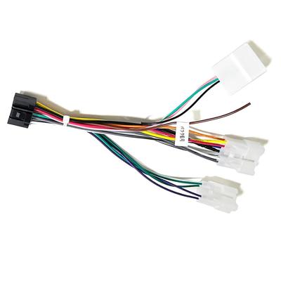 PORMIDOAUTO Autoradio-Einbausatz für Toyota/Toyota/Toyota PRA101/106/107/109/G10 Dediziertes Stromkabel