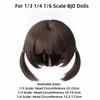 Cute Mushroom Bob Cut BJD Doll Bob Wig Braided Wig  For 1/3 1/4 1/6 Scale BJD Dolls
