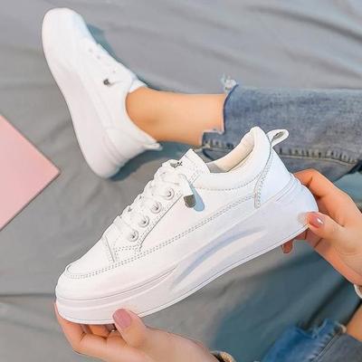 White Shoes Women's New Spring and Autumn All-Match Casual Platform Summer Sports Board Shoes Ins Fashion