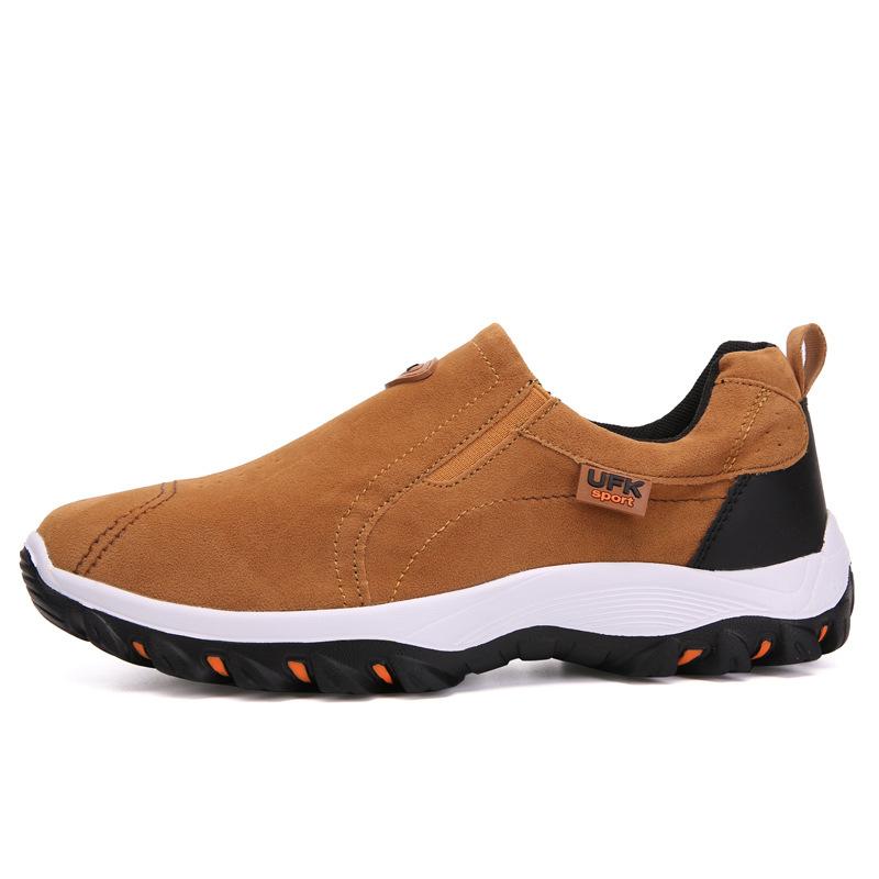 

Plus Size Men s Hiking Shoes Suede Sports Casual Out Shoes 38