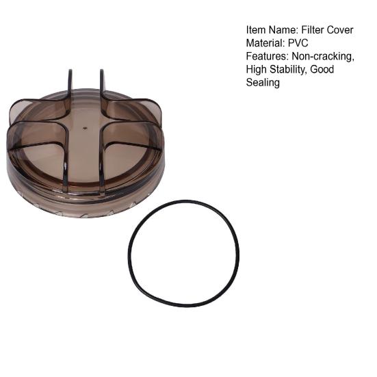 1 Set Sand Filter Cover Non-cracking Good Sealing Dustproof Anti-blocking Pool Sand Filter Pump Cover for