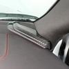 6x Carbon Fiber Car Dashboard Side Panel Trim Accessories For Corvette C8 20-24