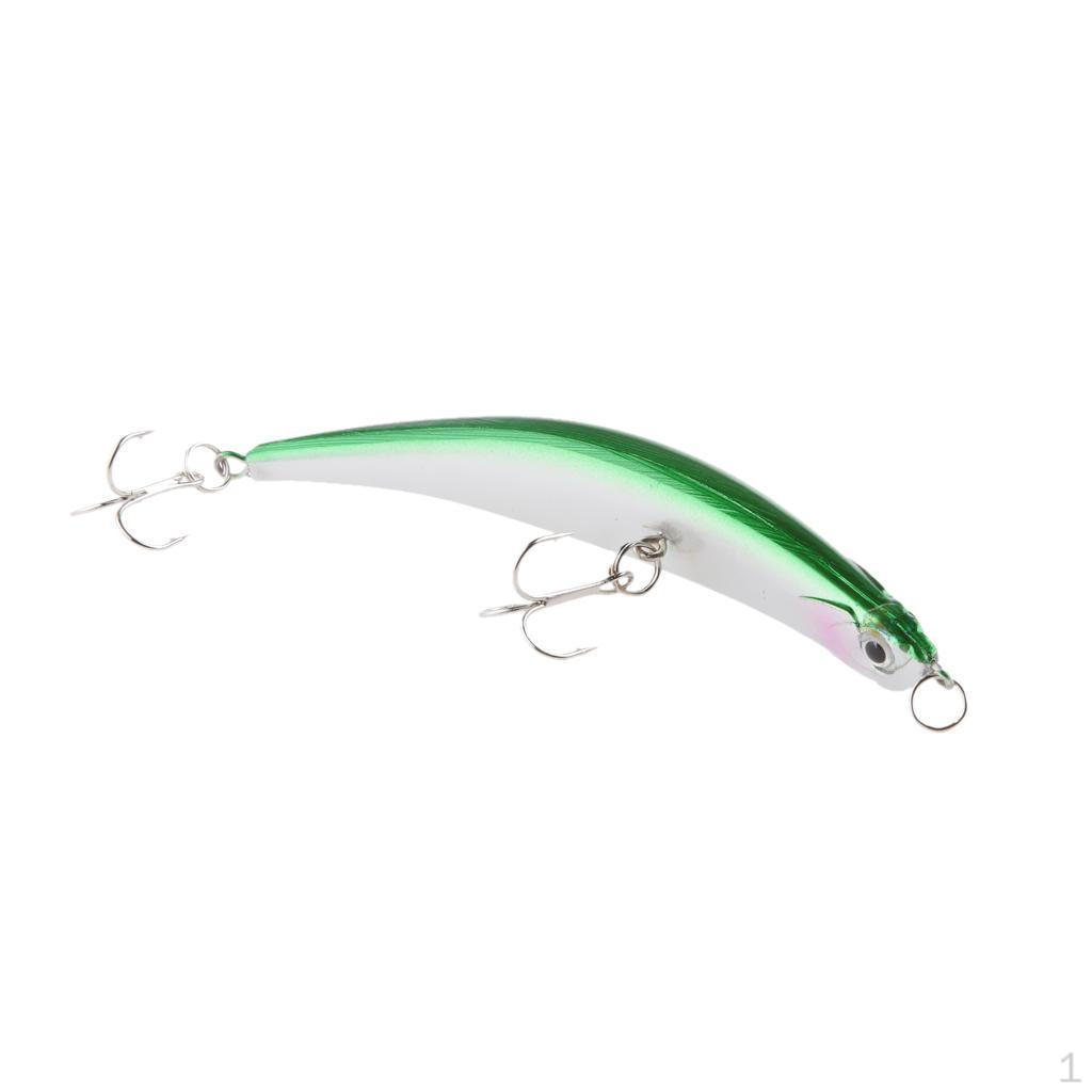 

Saltwater 11cm Fishing Baits Hooks Crankbait Green