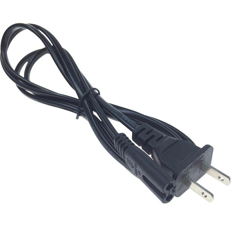 8-förmiges US/China-Standard-Netzkabel mit zweipoligem amerikanischem Stecker