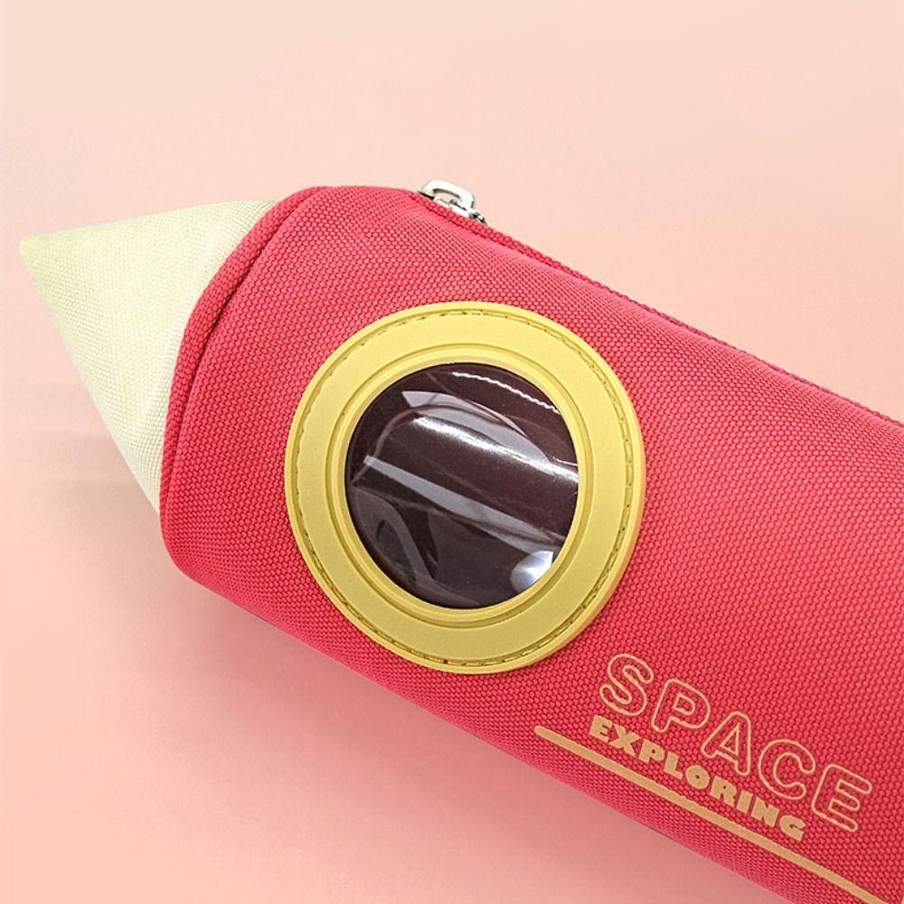 Cartoon Lovely Pen Bag 3D Pencil Shape Pencil Cases Portable Cartoon Pencil Case School