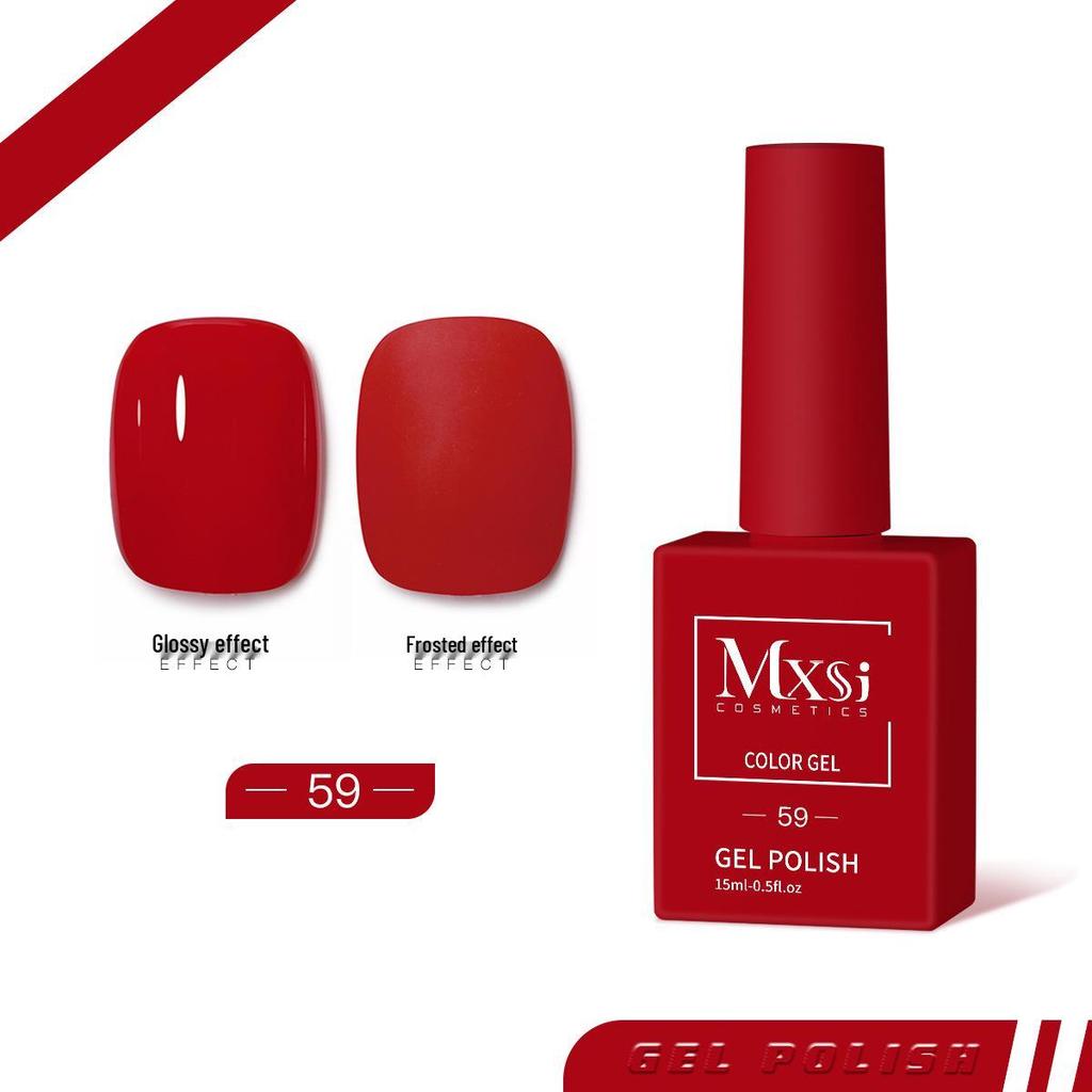 New Popular Color Whitening Gel Nail Polish Set: 60 Colors for Nail Art Shop Grand Opening