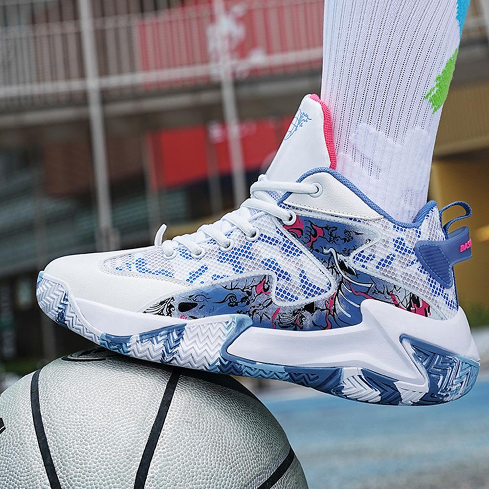 2023 New Lightweight Basketball Shoes Breathable Confortable Sports Shoes Unisex Training Athletic Sneakers Men Women