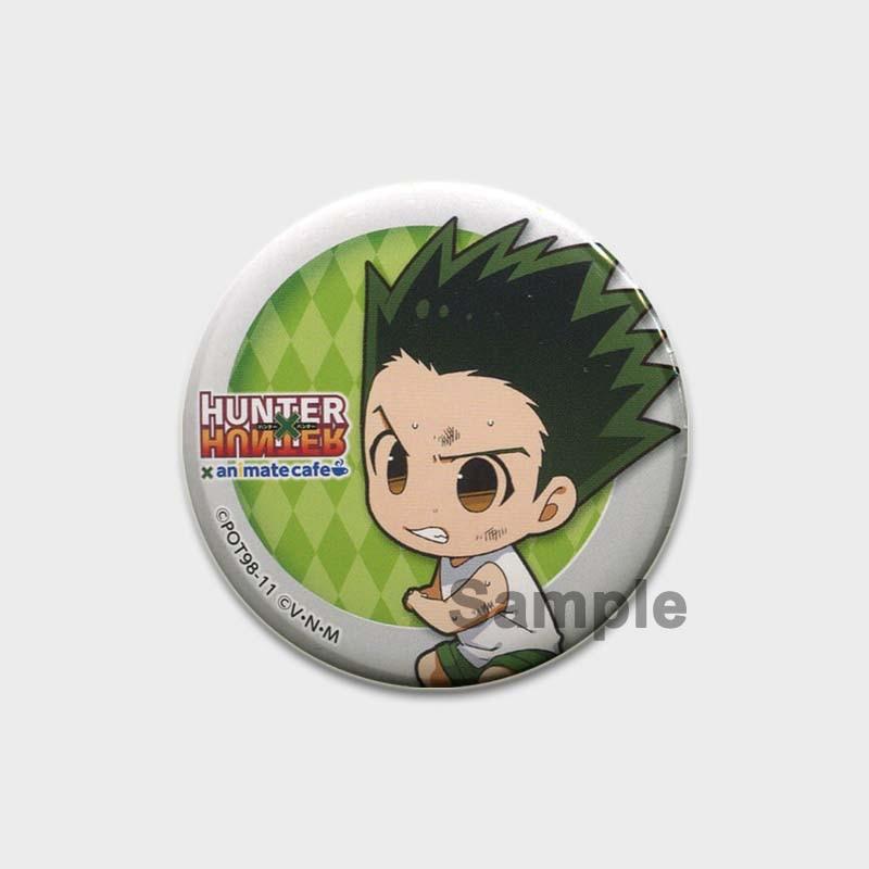 

58 мм эмалированная булавка Hunter x Hunter из сплава, круглые булавки для лацканов в стиле аниме, мультяшные броши на рюкзаке, милые значки в виде фигурок манги, аксессуары, подарки