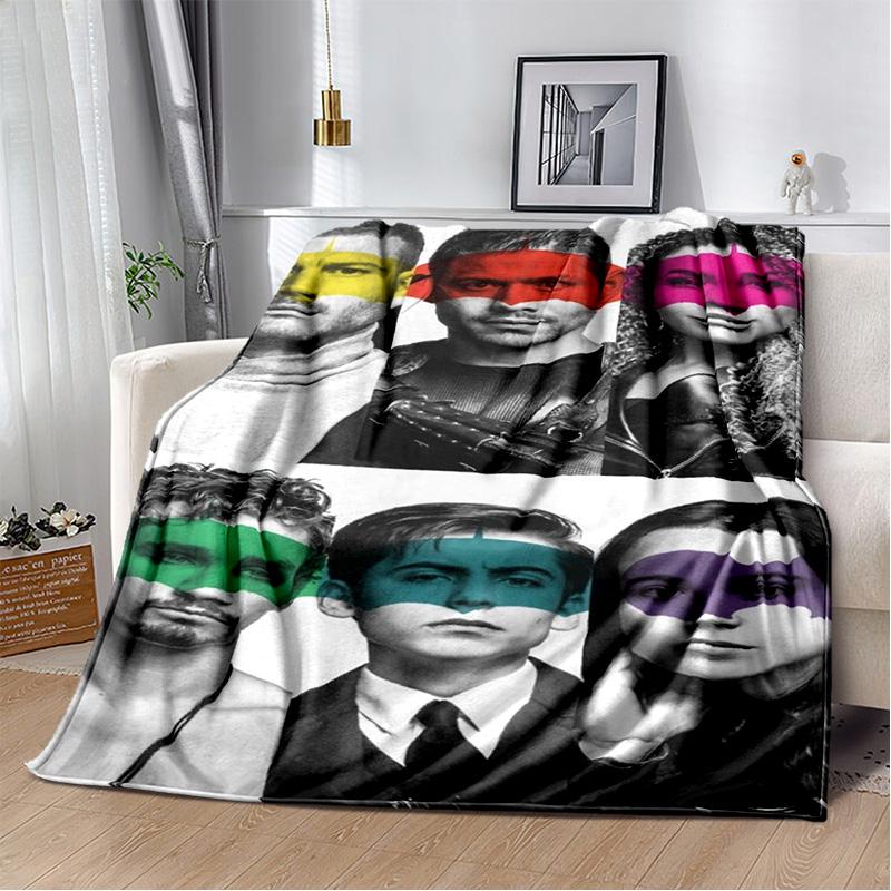 The Umbrella Academy TV Movie Soft Plush Blanket,Flannel Blanket Throw Blanket for Living Room Bedroom Bed Sofa Picnic Cover Kid