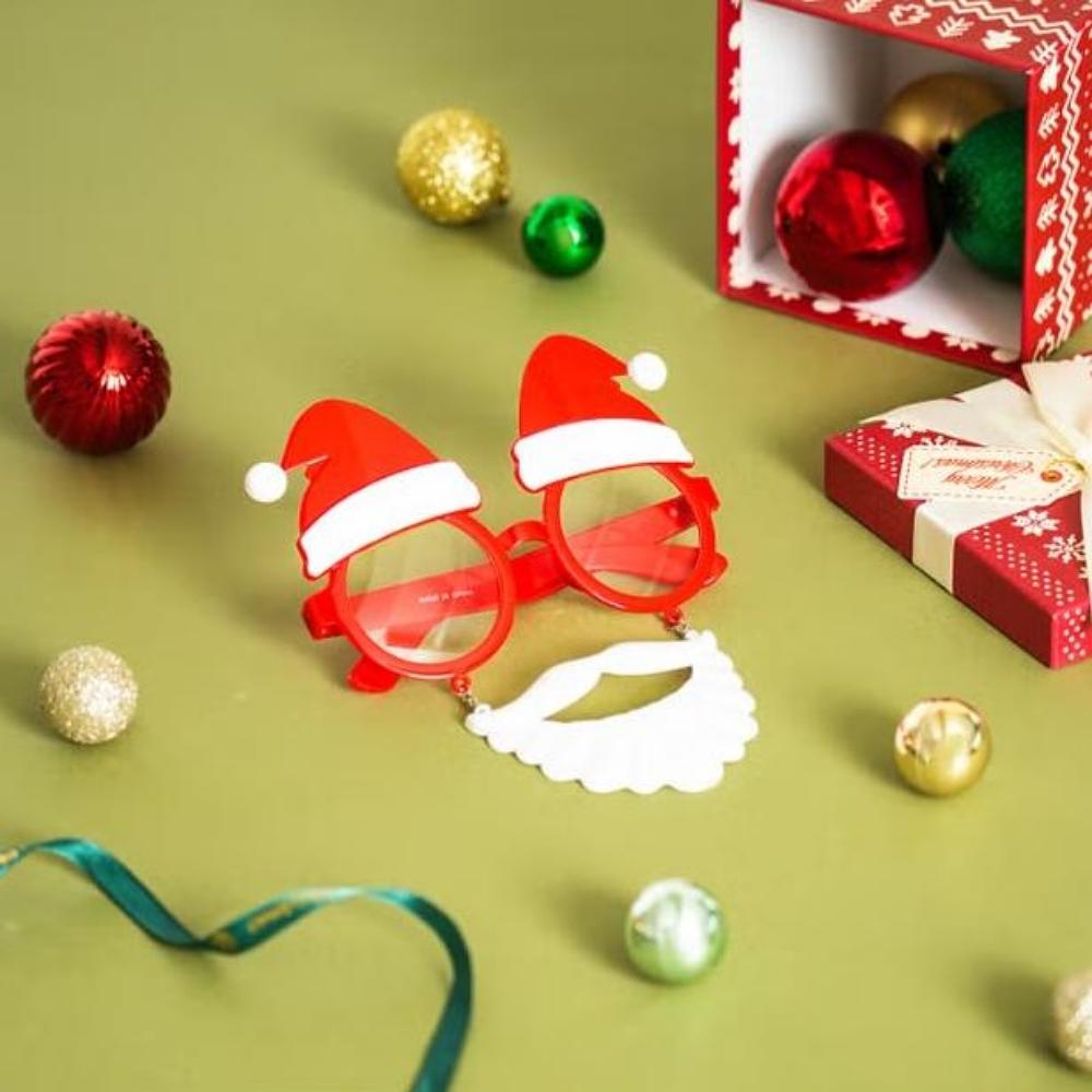 Jul Hemmafest Glasögon Tomteskägg