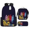 Our Middle School Student Schoolbag Cartoon Schoolbag Children's Backpack Satchel Animation