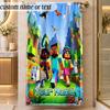 Beach TowelMinecraft Custom Name Text Personalized Soft Towel for Beach Pool Indoor Home Decor Gift