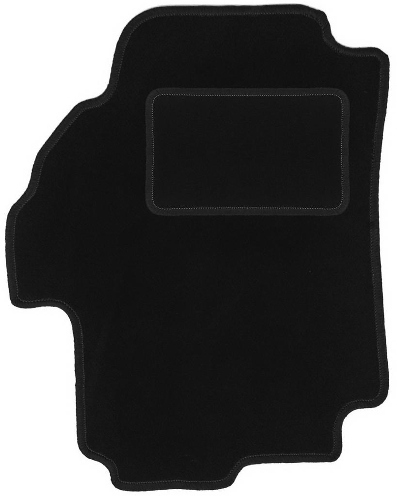Driver's mat black for: Suzuki Liana hatchback, sedan, station wagon (2001-2004)