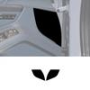 2Pcs Glossy Piano Black Door Panel Cover Trim For Porsche 718 Boxster Cayman