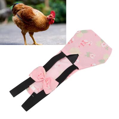 Farm Pet Diaper Goose Duck Chicken Poultry Duck Diaper Goose Diaper Lovely Adjustable Fabric Bow Knot Goose Duck Diaper