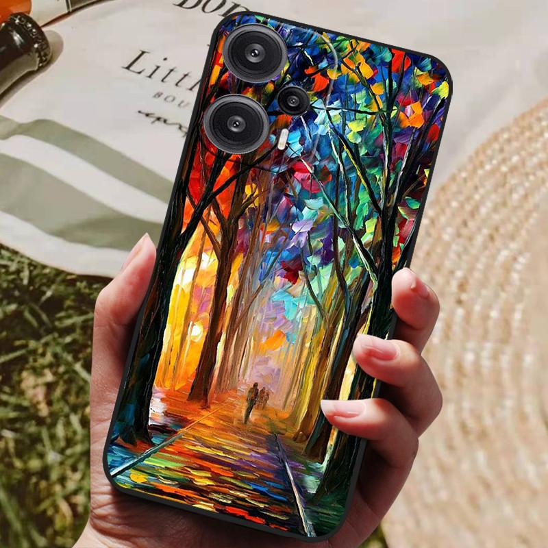For POCO F5 5G Case 6.67'' Soft TPU Silicone Shockproof Covers for Xiaomi Poco F5 Phone Cases PocoF5 F 5 Wolf Lions Coques
