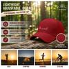 Minimalist Olive Green Baseball Cap,"Be Real Not Perfect" Print, Polyester Curved Brim. Adjustable Breathable Dad Sun Hat for Daily Casual Wear
