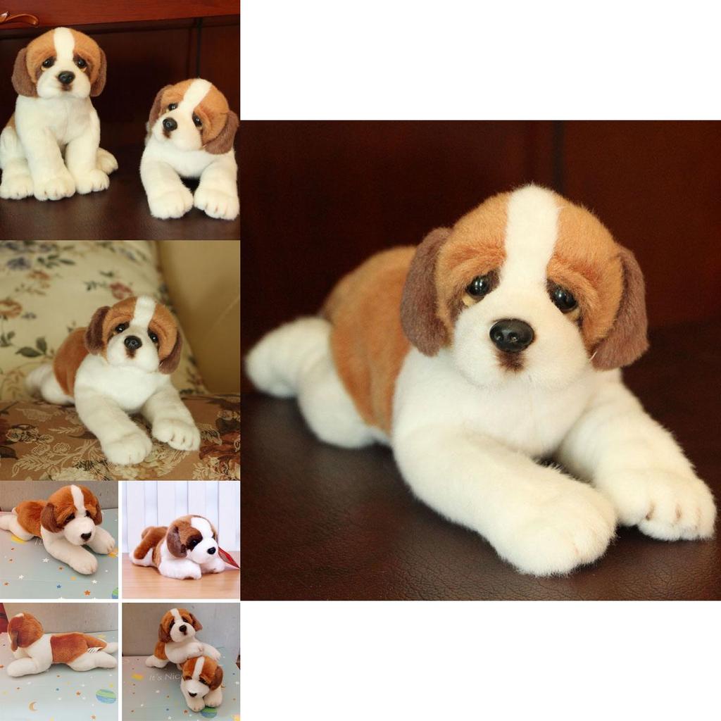 Berner Sennenhund Plüschtier Stofftier Haustier Welpe Weiche Puppe Weihnachtsgeschenk für Mädchen 20cm