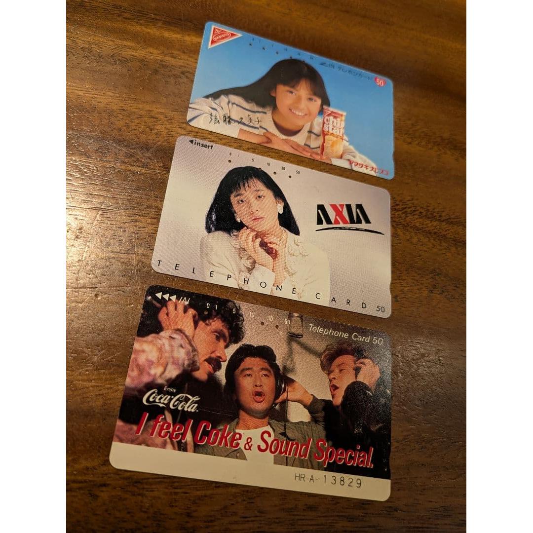 Used telephone card Keisuke Kuwata Yuki Saito Kumiko Goto