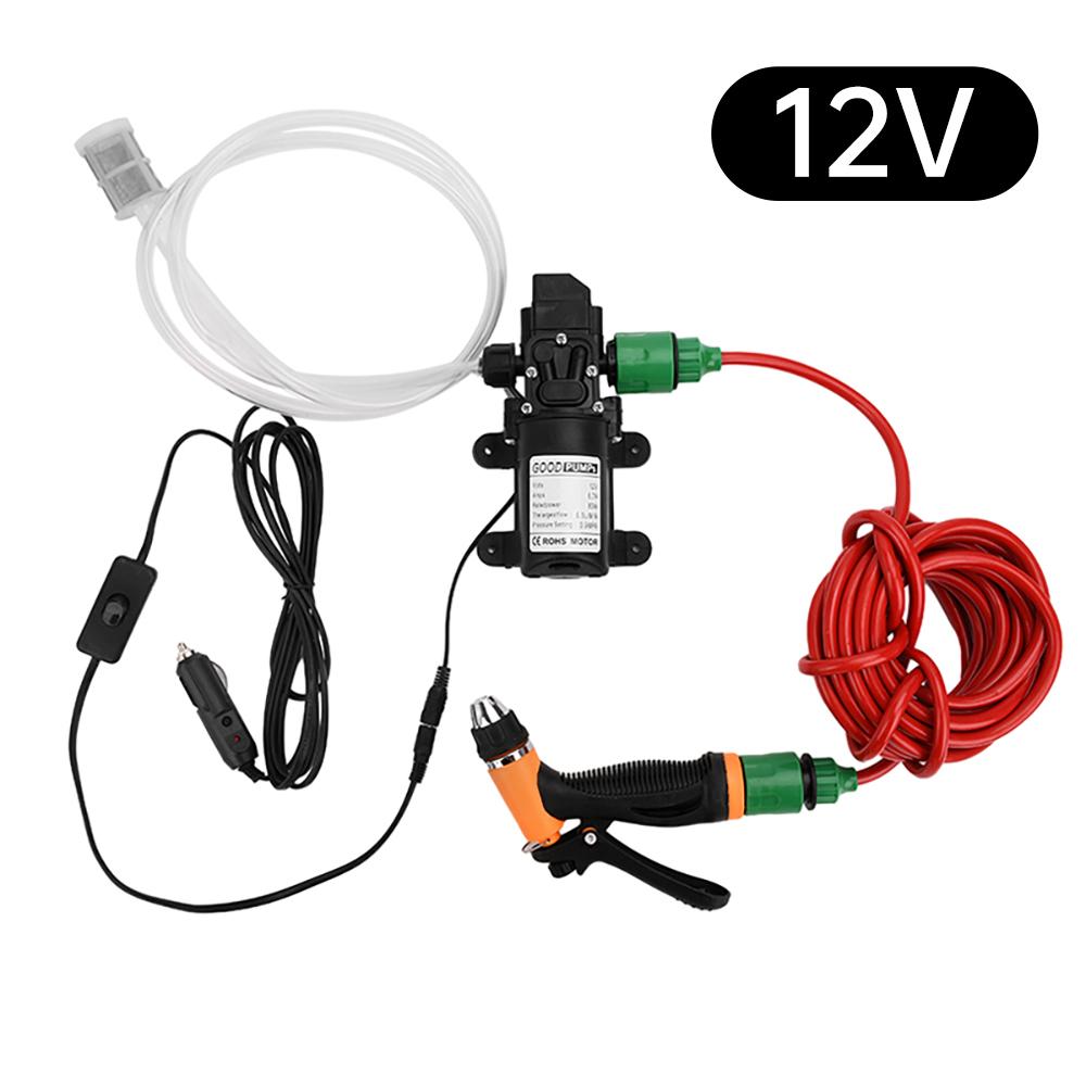 

Car Water Gun 12V Cleaning Gun Pump High Pressure Car Washing Care Portable Electric Cleaning Car Equipment Water Gun Set