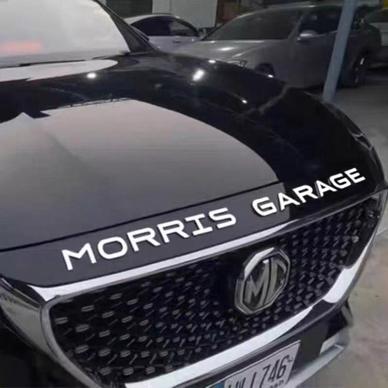 ZAR3 ABS Letter Sticker Car Front Rear Badge Emblem Accessories For Morris Garages MG ZS 5 7 6 Cyberster MG4 EV ES5 HS ONE GT GS MG3