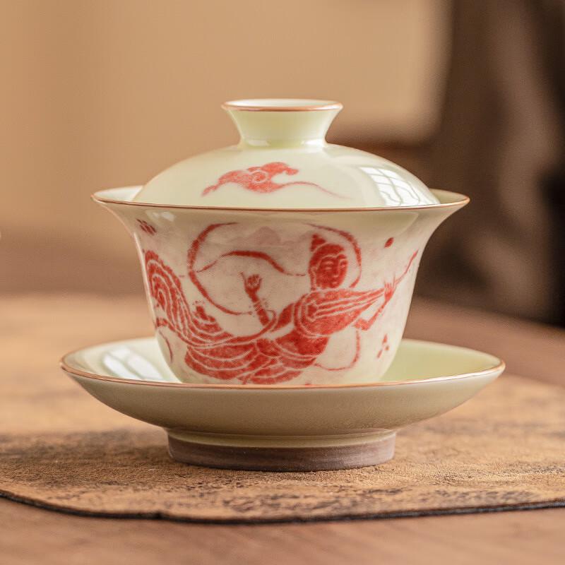 Sun Xiaomei Dunhuang Ceramic Gaiwan