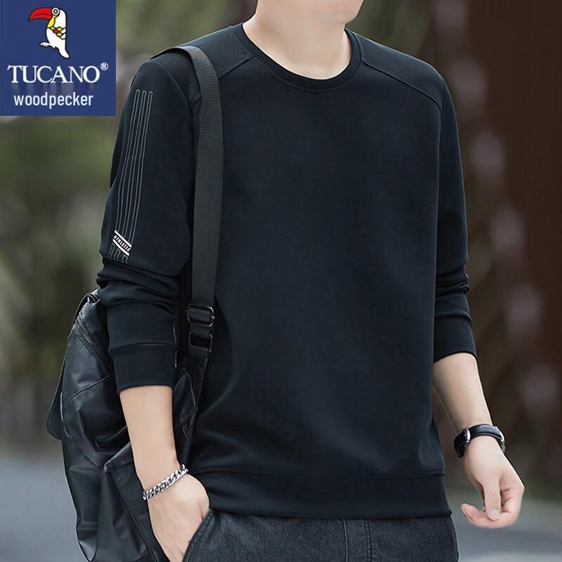 TUCANO Men's Casual Round Neck Long Sleeve Sweatshirt