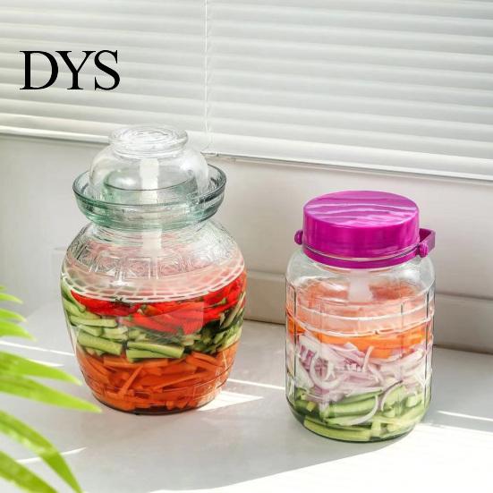 Kimchi Making Pressure Machine Cucumber Pot Press Plastic Holder for Jar Pickle Tool Compact Packing Adjustable Size Kitchen Gadget Helper