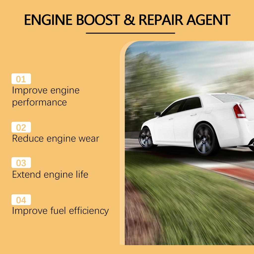 RAYHONG Engine Protectant Car Protectant Noise Reducing Anti-Shaking Anti-Rust Car Cleaning and Maintenance Agent