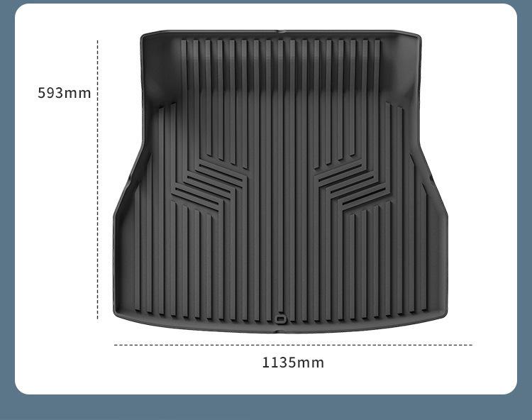 TPE Waterproof Wear-Resistant Floor and Trunk Mats for 2024 Lynk & Co 07 EM-P
