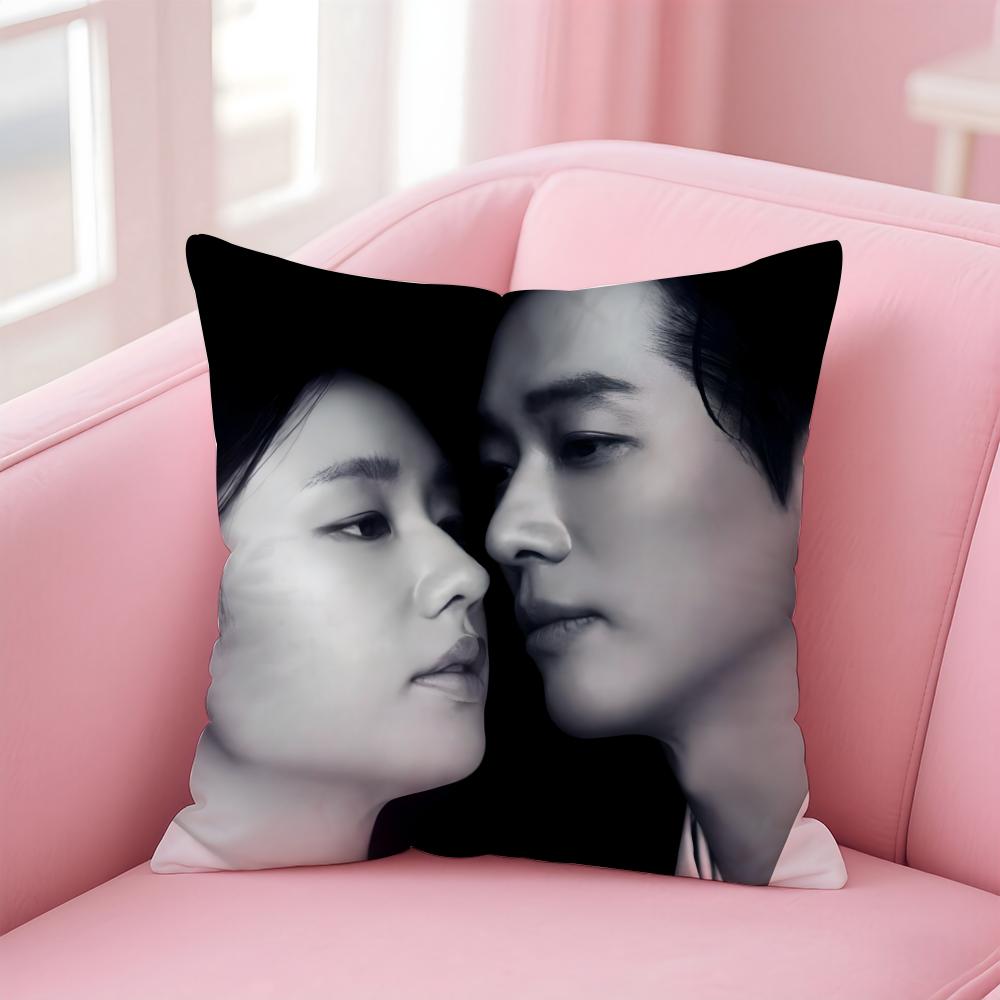My D-Dearest Cushion Cover Linen Pillowcase Cover Soft Decor For Sofa Home Room