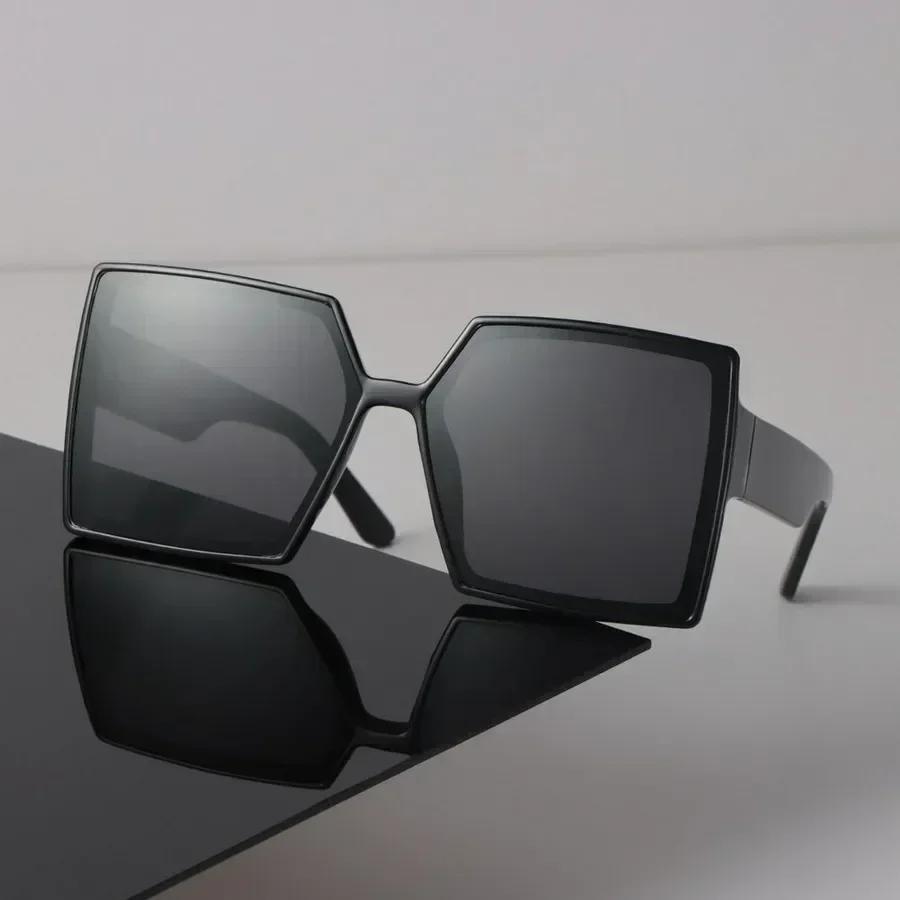 Óculos de Sol Retrô Clássicos Quadrados Para Mulheres Homens Elegantes Minimalistas Femininos Masculinos Moda