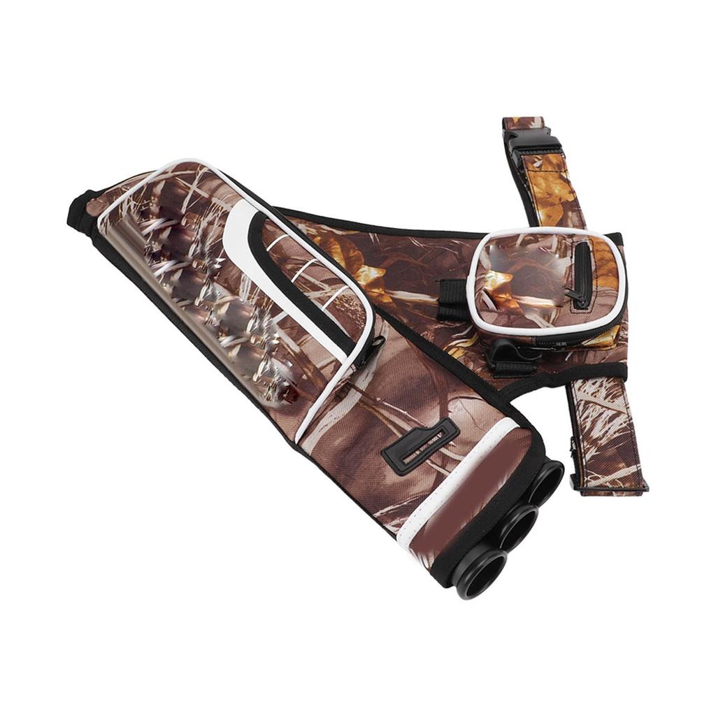 Bow and Arrow Pot Multidirectional Storage Portable Archery Arrow Holder Bag for HuntingCamouflage