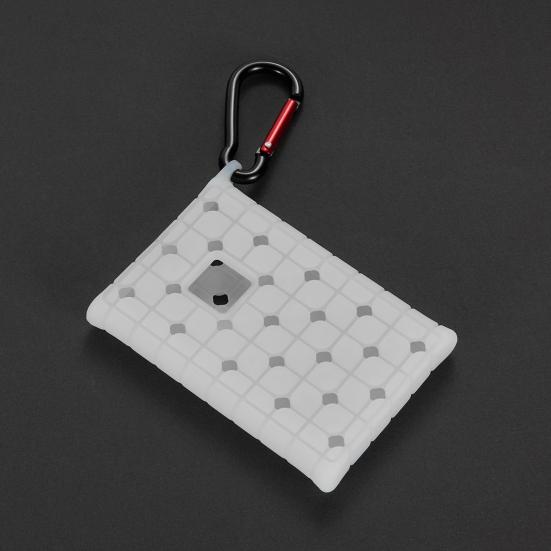 Soft Silicone Anti-fall SSD Hard Disk Protective Cover Carrying Case for Samsung T7 Touch