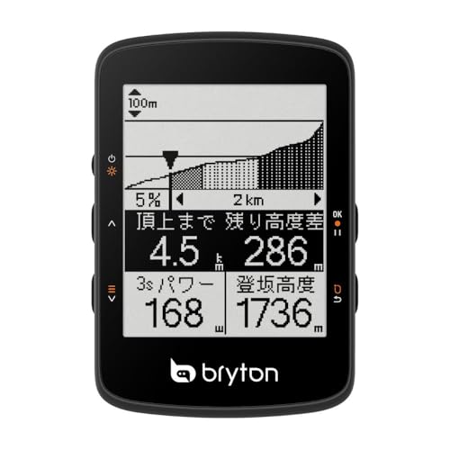 

Bryton Rider 460E Cycling Computer with Route Navigation, GPS, 2.6-inch Display, Wireless ANT+ Compatible (Rider 460 (Body Only))