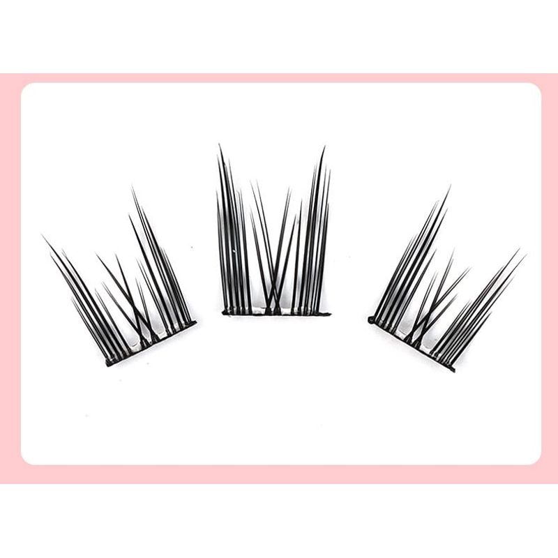 Lactacia - Glue-free False Eyelashes Clusters with Tweezers