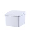 Smart Sensor Trash Waste Can Multifunctional Electric Induction Storage Bin for Desktop Car White