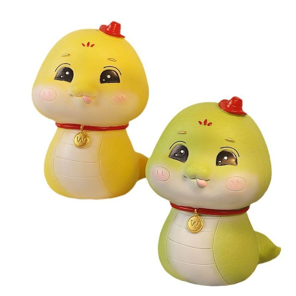 Large Capacity Snake Piggy Bank Cartoon Snake Money Jar New Save Money Box  Home Decor