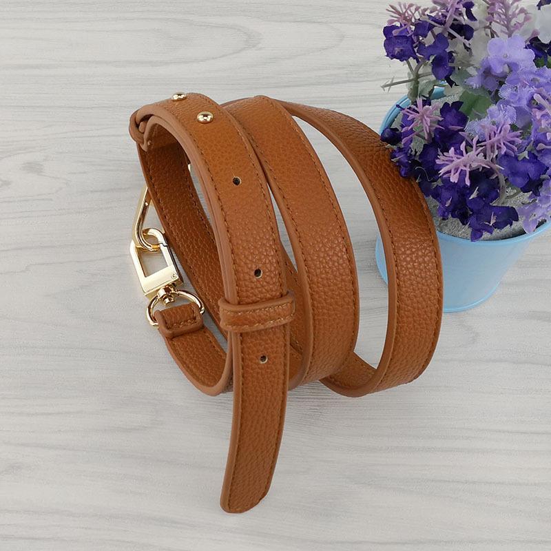 

Women s Wide Shoulder Strap Small Narrow Bag Accessories Crossbody Single Shoulder Simple Bag Strap Adjustable Lychee Pattern