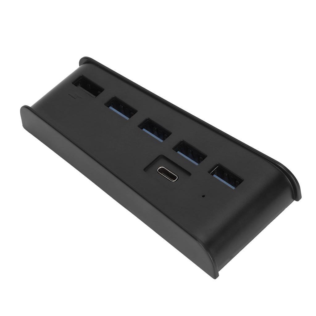 5 in 1 Game Console USB Splitter Controller USBA for USBC MultiPort Hub Fit for PS5