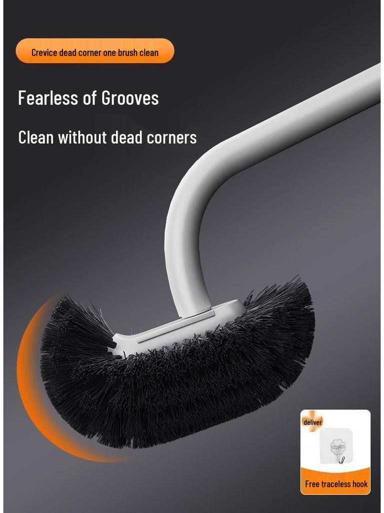 Back-to-School Dormitory Toilet Cleaning Brush - Compact Design for Bathroom and Dead Corner Cleaning