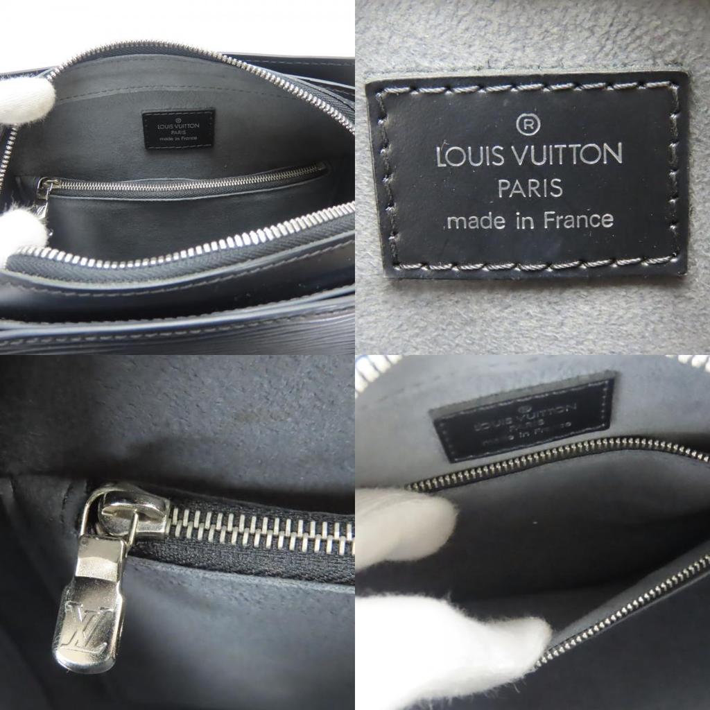 Gebrauchte LOUIS VUITTON Handtasche Ponneuf M52052 Epi Leder Noir schwarz