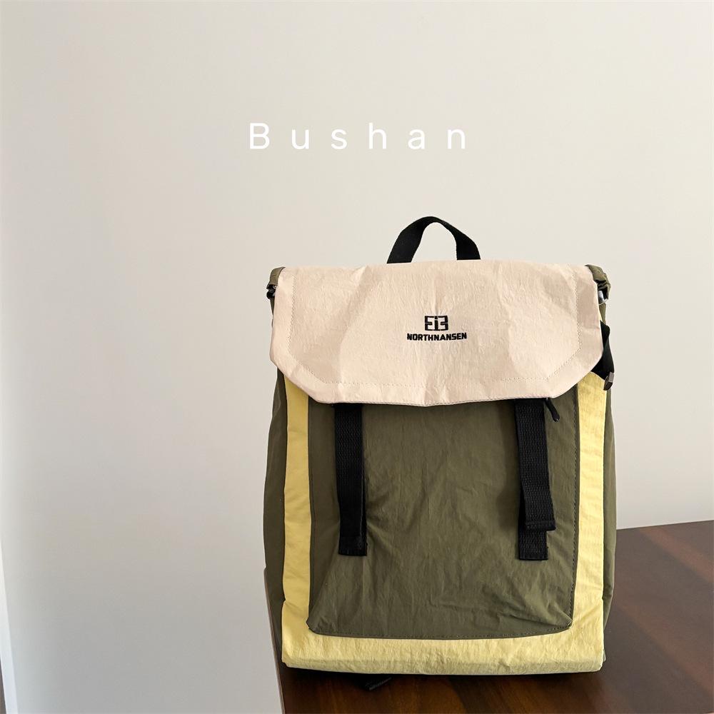 

Korean-Style Simple Children s Backpack – Lightweight, Large Capacity, Casual Schoolbag for Boys and Girls Suitable for Adults and Children жёлтый/зелёный