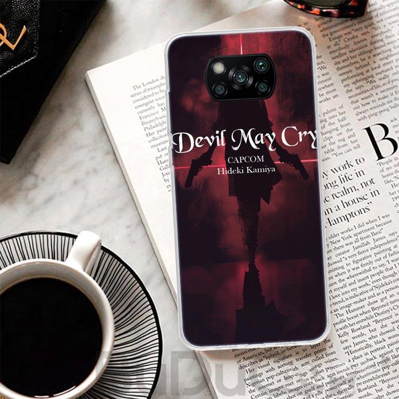 Game D-Devil May Cry 5 Cover For Xiaomi Poco X7 X6 X5 Pro X3 Nfc F7 Ultra Phone Case F6 F5 X4 F4 Gt F3 M6 M5S M4 M3 Print Shell