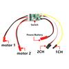 Bidirectional Dual Way Brushed ESC 6V-14V 5A Two-way 2S/3S Lipo Speed Controller for RC Boat Tank Car Brushed Motor Spare Parts