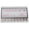 Small Screw Assortment Kit, 18 Types of M1.2 / M1.4 / M2.0 Mini Micro Screws Set, Flat and Countersunk Head for Sunglasses, Eyeglasses, Clocks, and Ta